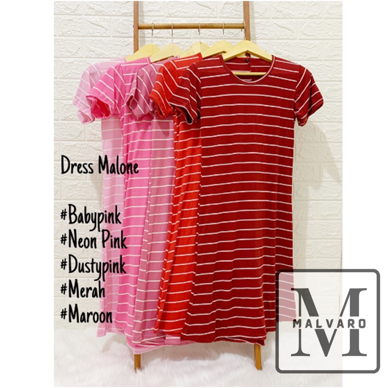 MAL-Dress Malone / Dress Salur Wanita / Daster Wanita