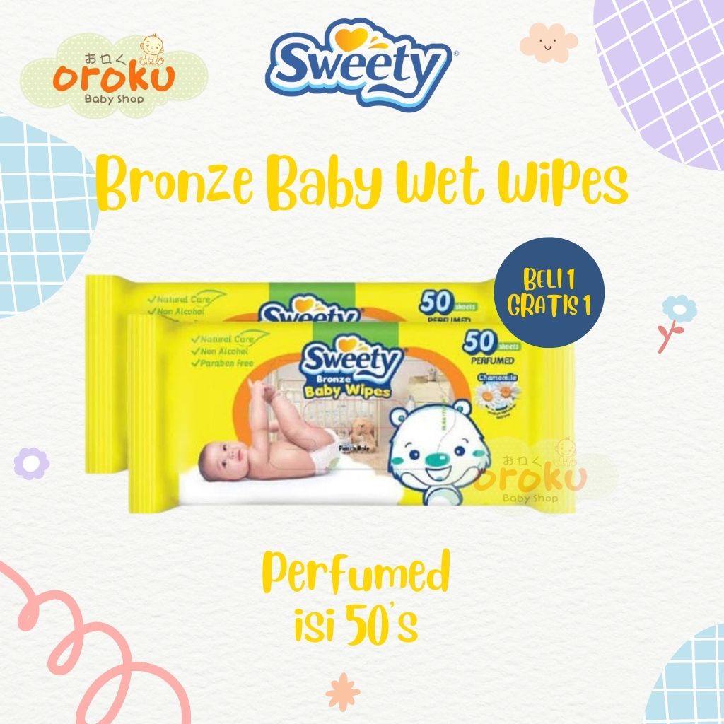 SWEETY BRONZE WIPES BOGOF / SWEETY / BABY WIPES