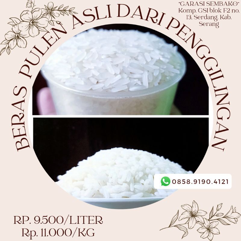 

Beras kualitas premium serang