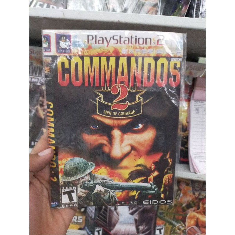 KASET PS2 COMMANDOS