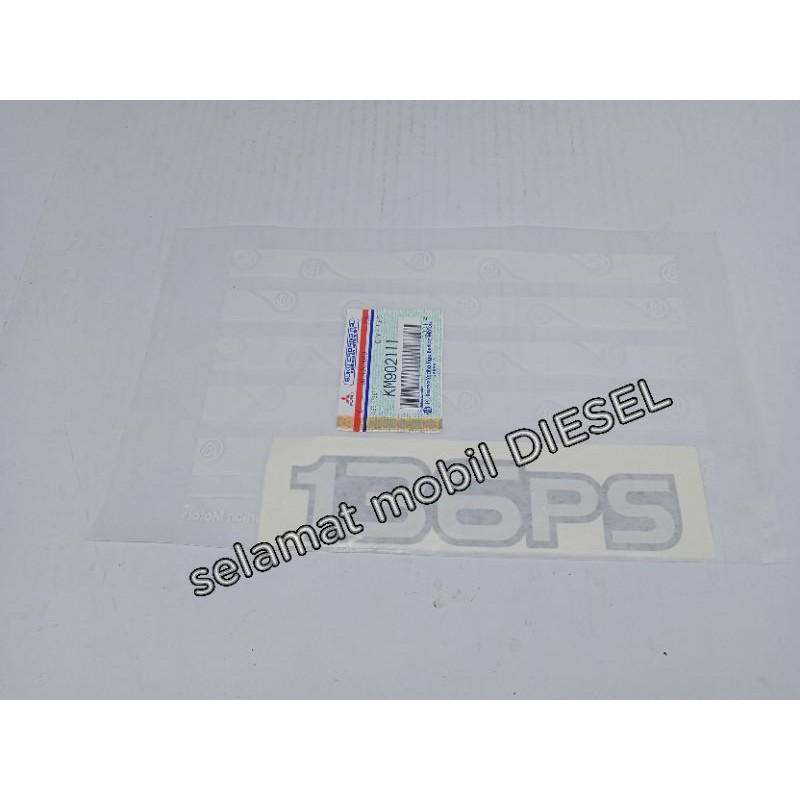 

Stiker logo sticker 136PS KM902111 Asli