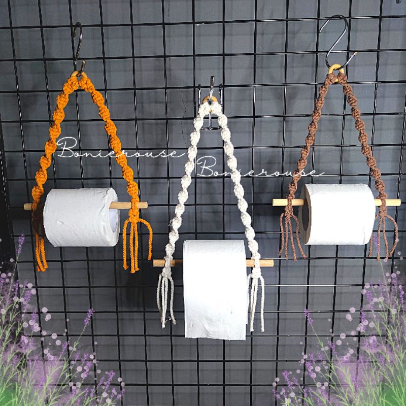 Gantungan Tisu/ Tissue Holder Macrame (SP1)