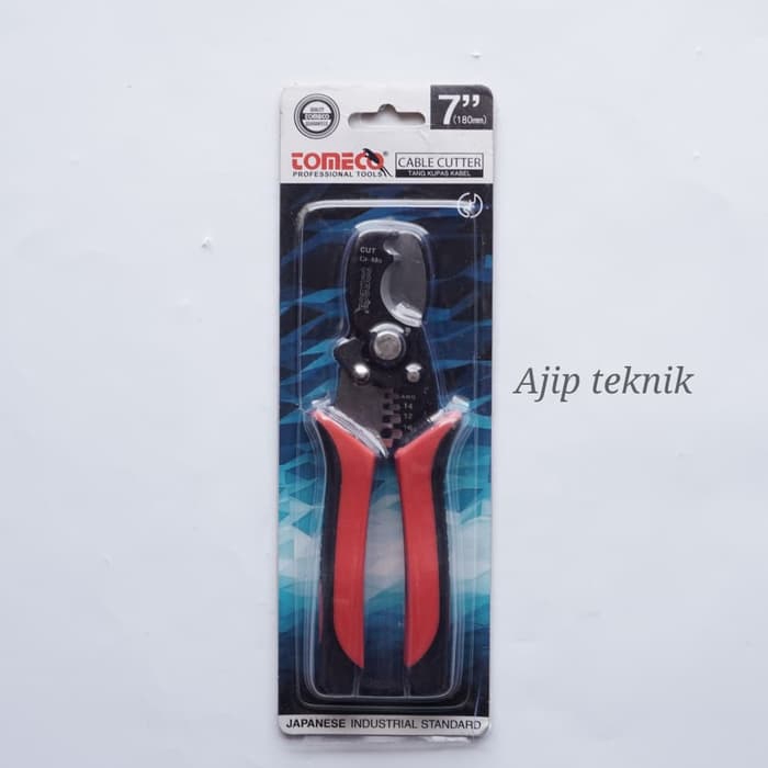 Tang Kupas Kabel/Cable Cutter 7&quot; TOMECO