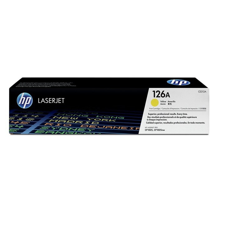 Toner HP 126A Yellow / Toner HP CE312A / Toner HP 126 A