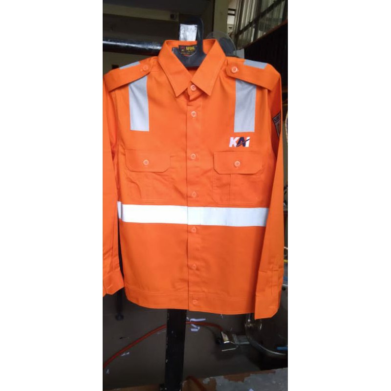 Atasan R6 Safety #SafetyOrange #SafetyBiruDongker #SafetyPraSarana