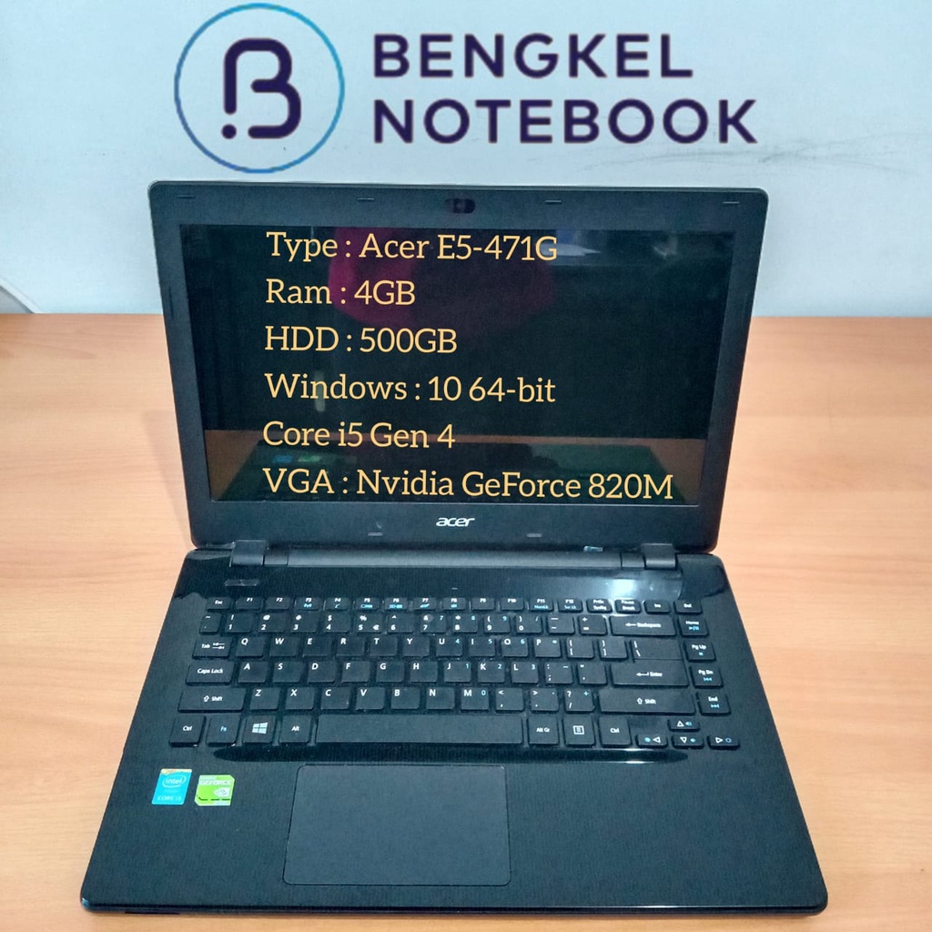 Laptop Acer E5-471G i5 GEN 4