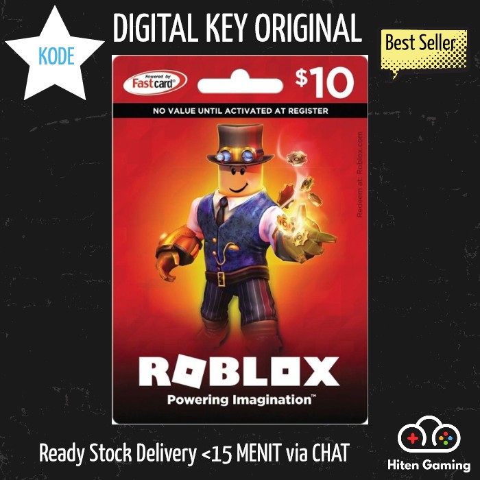Roblox Game Card Gift Cards Digital Code Shopee Indonesia