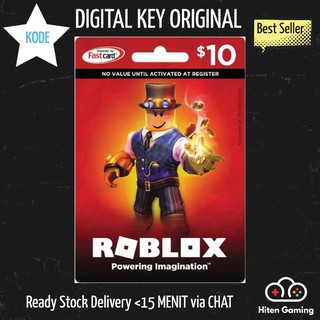 Roblox Game Card Gift Cards Digital Code Shopee Indonesia - robux digital codes