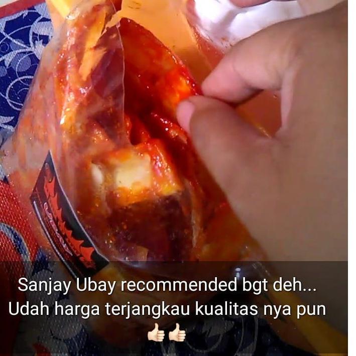 

✦BARU✦ Keripik Kripik Singkong Balado Ubay Sanjay Sanjai Sinjai Sinjay Minang Padang Pedas Kerupuk K