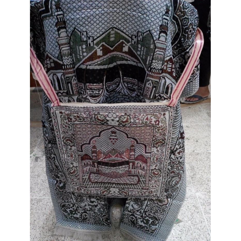 Sajadah Tas | Oleh Oleh Haji Umroh | Souvenir THR