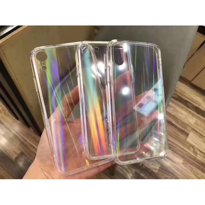 Samsung A70 Soft Case Clear Aurora