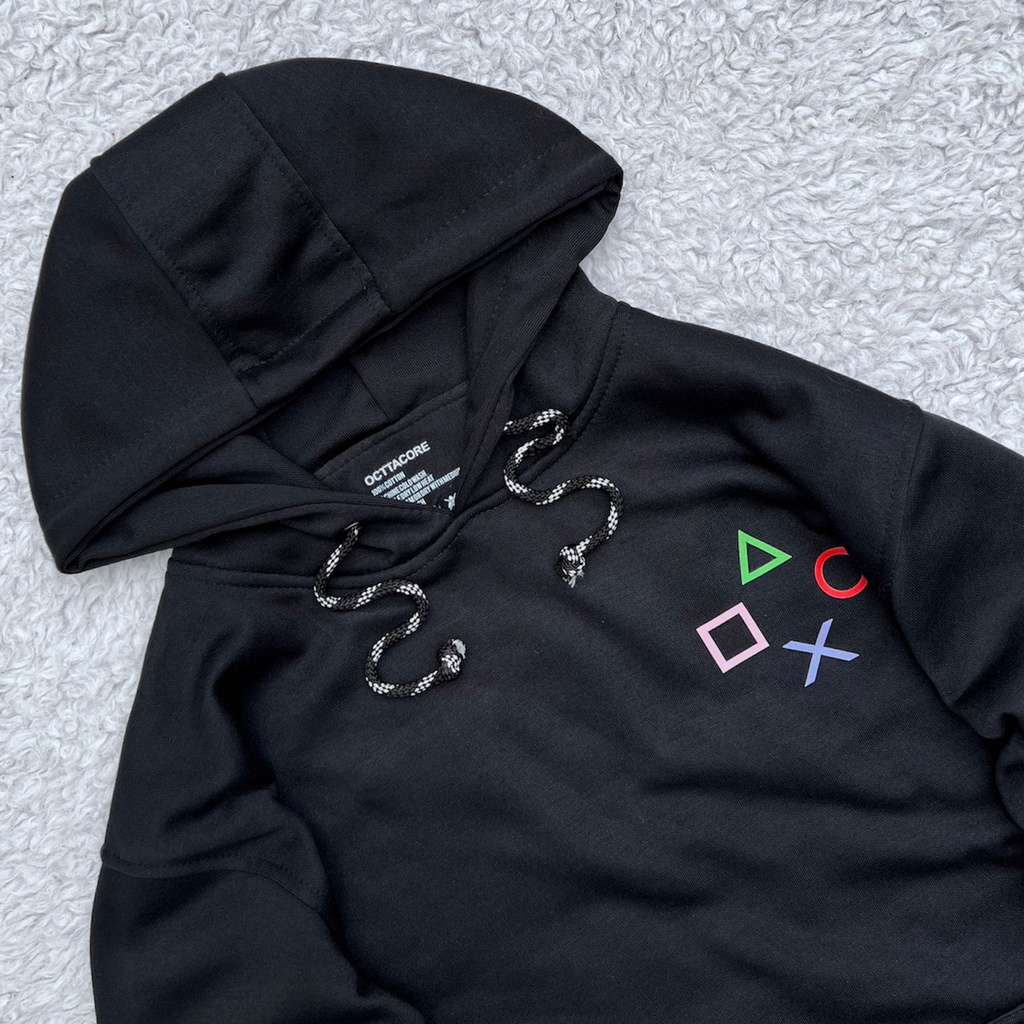 Sweater Hoodie Simbol Squid Game Black Original | Hoodie Pria Terbaru 2022