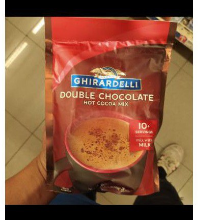 

Ghirardelli double chocolate Hot Cocoa 298gr