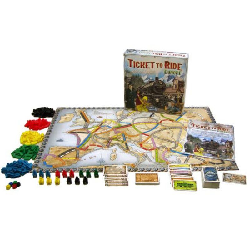 Ticket to Ride Europe Board Game