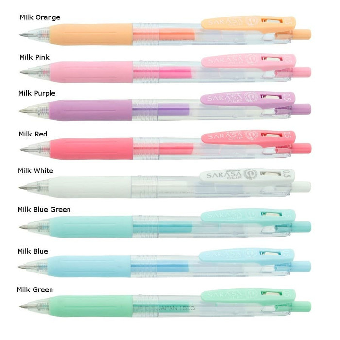 

MURAH Pen Zebra Sarasa Milky 0.5 - Milk Orange