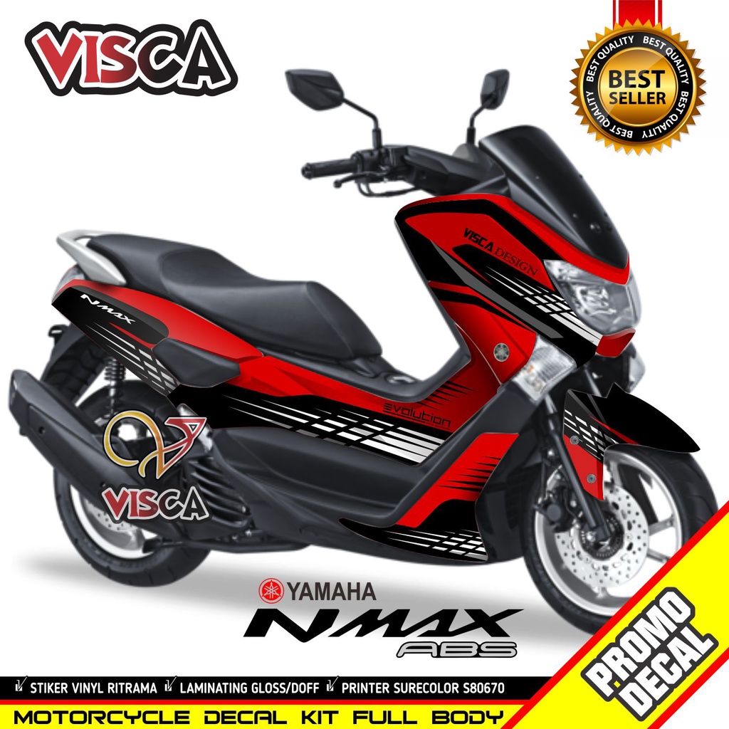 Decal Nmax Old Decal Nmax Full Body Dekal Nmax Stiker Nmax Full Body Striping Nmax Old Variasi Keren