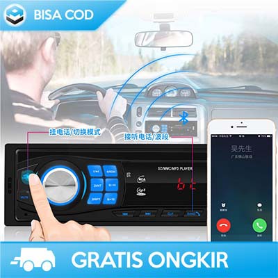 TAPE MOBIL SINGLE DIN BLUETOOTH TAFFWARE MP3-S210L ORIGINAL USB AUDIO