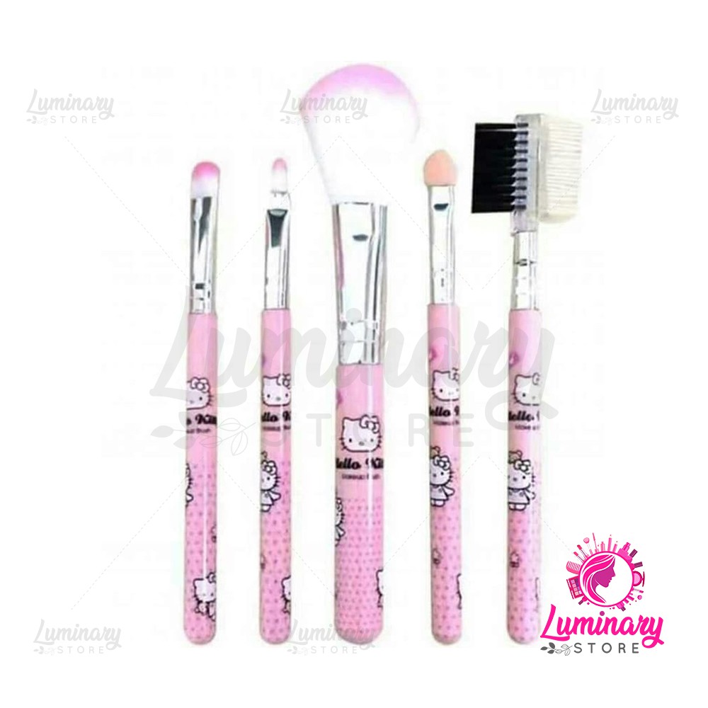 [KEMASAN PLASTIK] Kitty brush 5pc