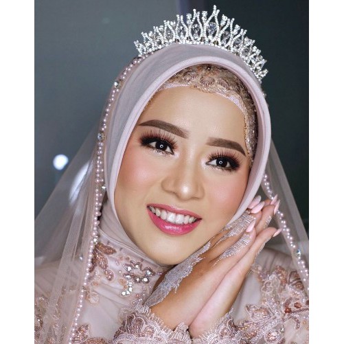 Kerudung Pengantin Mutiara Slayer Pengantin Veil  