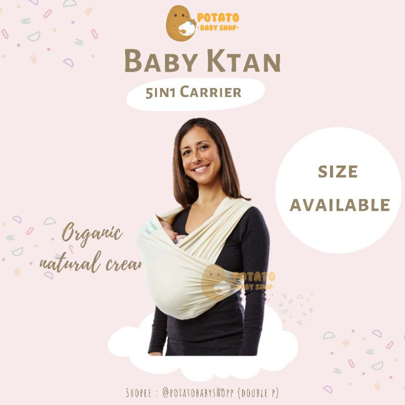 Baby Ktan Baby Carrier / Gendongan Bayi K’tan Original Organic Breeze