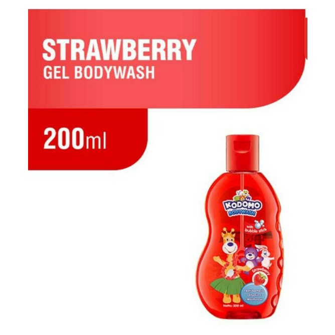 Kodomo Shampoo &amp; Conditioner Strawberry 200 ml