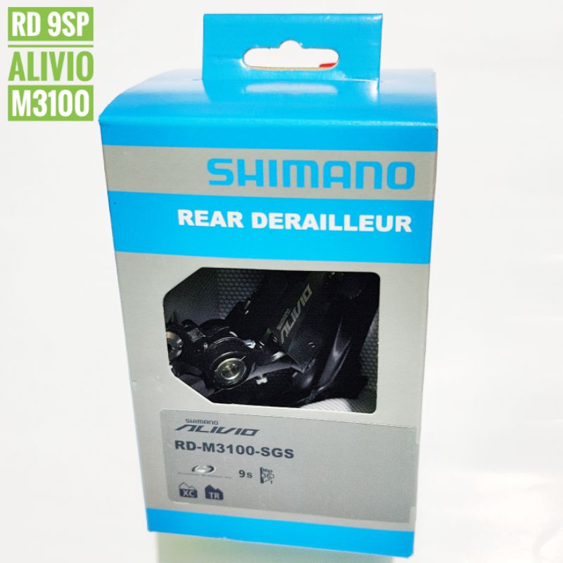 RD 9 Speed Shimano Alivio M3100 ORIGINAL - Rd Shimano M3100 - Rd Alivio M3100 - Rd m3100 - rd shiman