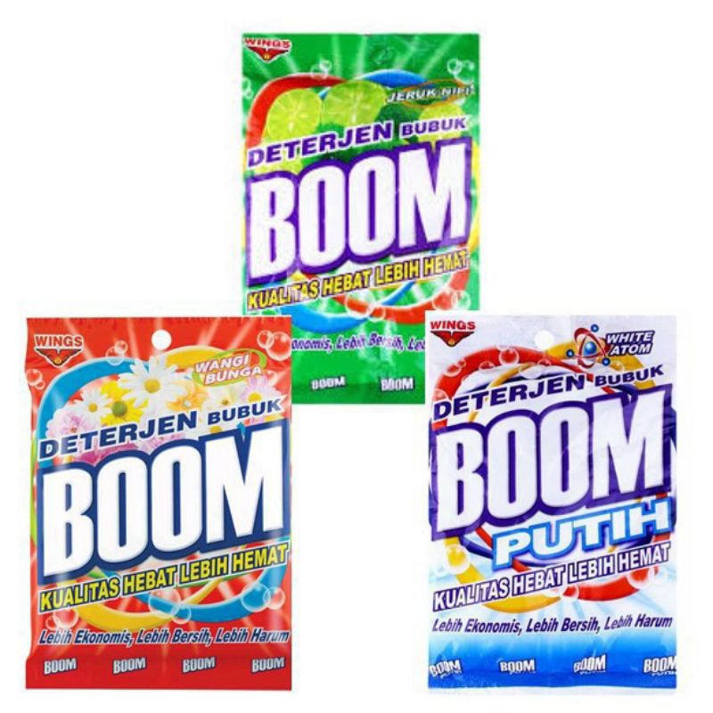 Deterjen bubuk boom 305 gram