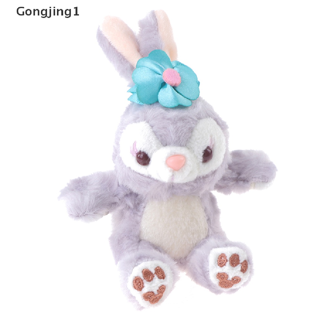 Gongjing1 Mainan Boneka Stuffed Plush Kelinci Stella Lou Disney Warna Ungu