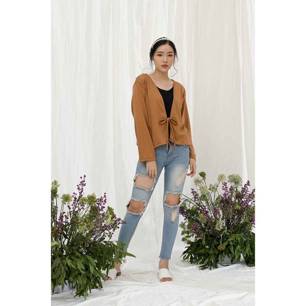 CARDIGAN PANJANG LENGAN BALON Sabiyan Shibori Handmade Tie Dye Outerwear Outer Handmade Z7B4