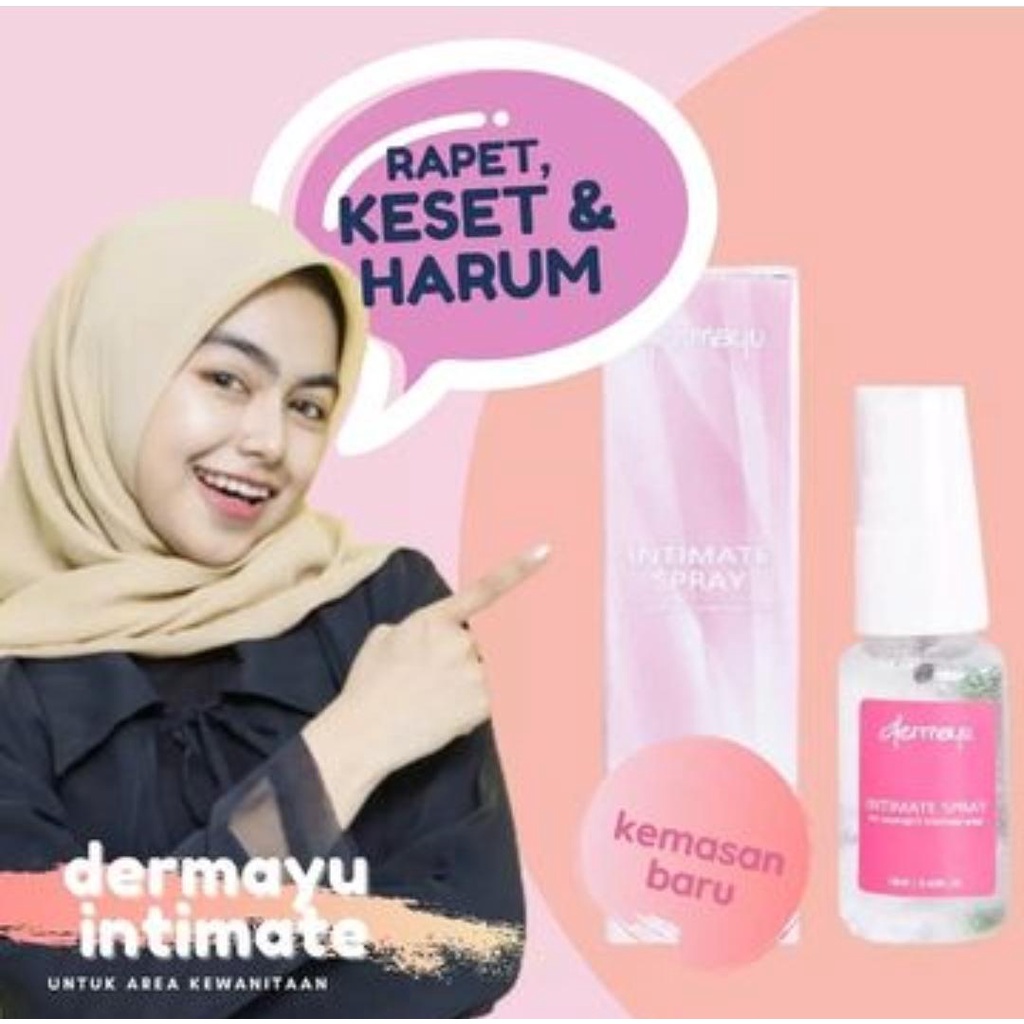 Dermayu Intimate Spray Serum Perapat Pengencang Untuk Area Kewanitaan 18ml BPOM Original