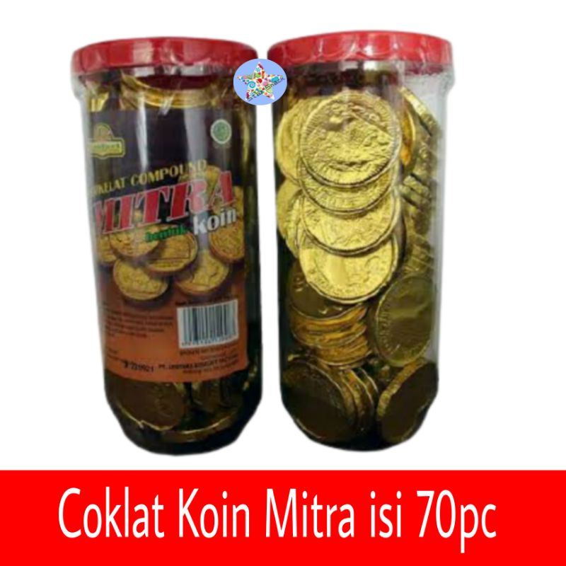 

Coklat Koin Mitra toples isi 70pc