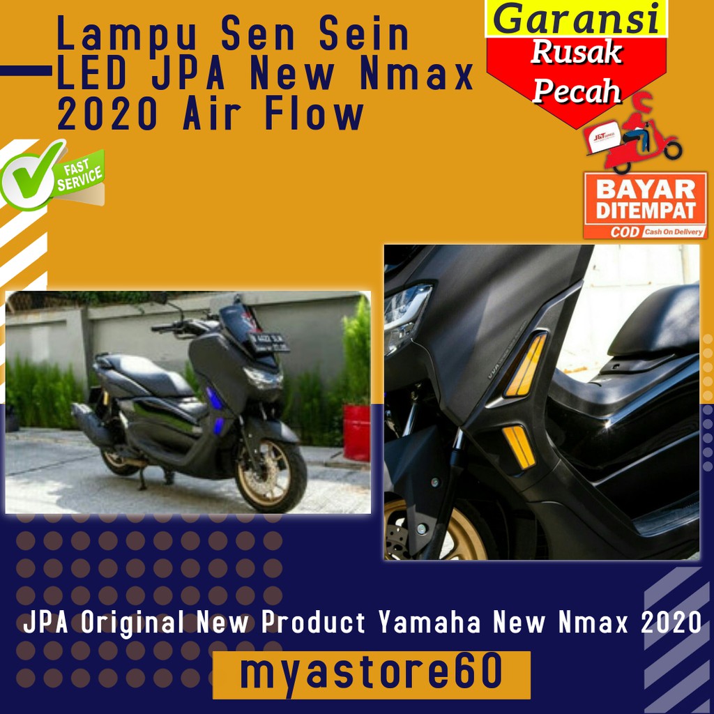 Lampu Sen Sein LED JPA New Nmax 2020 Air Flow Sein Led Depan Nmax Aksesoris Variasi New Nmax 2020