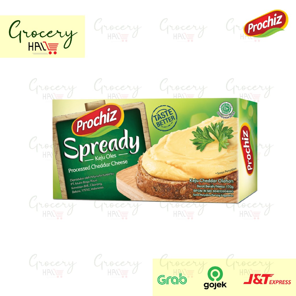 

PROCHIZ SPREADY CHEESE 160 GRAM ( KEJU OLES )