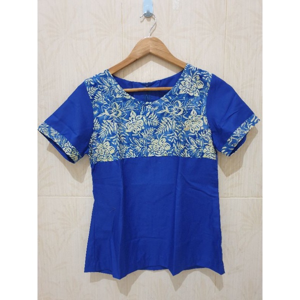 BLUS KOMBINASI BATIK