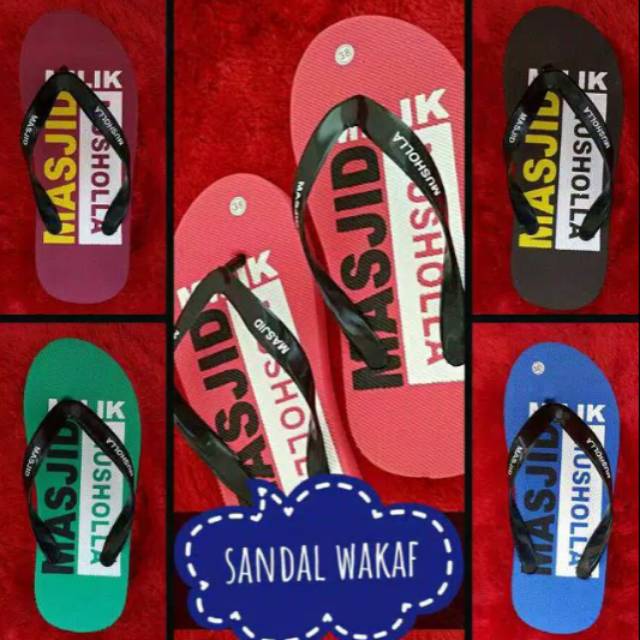 Promo!!! Sandal Jepit Masjid/Wudhu