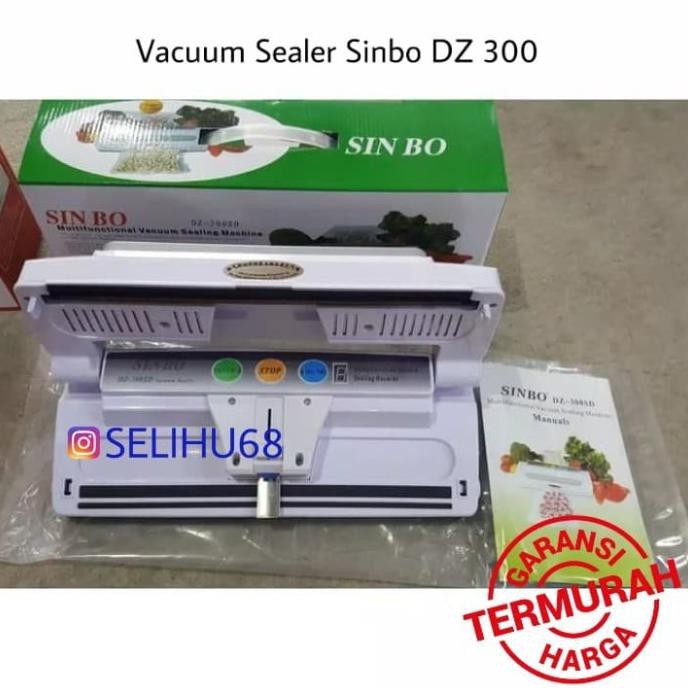 Vacuum Sealer Sinbo DZ 300 Pengemas Plastik Vacum Sealer Makanan