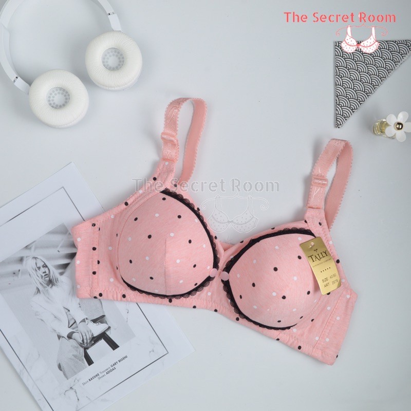 TALLY BRA BH 2678 MENYUSUI I TANPA KAWAT | CUP C | BUSA TIPIS | SIZE 36 - 42-2