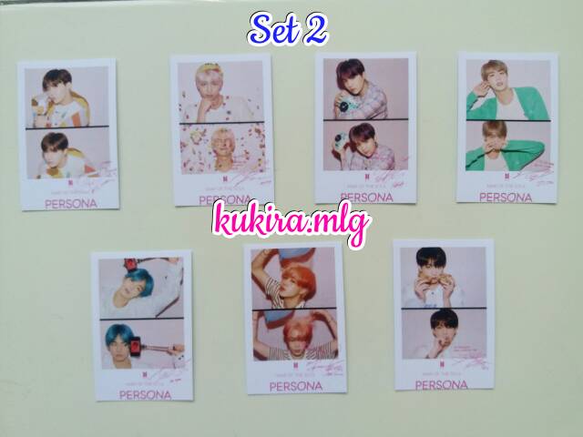 BTS PHOTOCARD DUA SISI GLOSSY