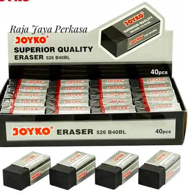 

★★★ GROSIR Penghapus Joyko Eraser 526-B40BL ( isi 40 pcs ) Serba Murah￣