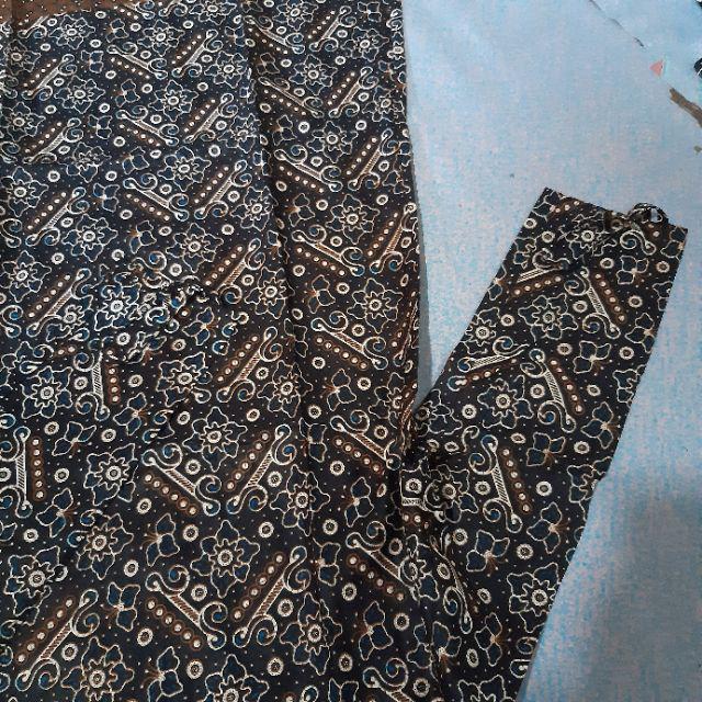 Batik Couple Keluarga Sania Ruffle Ori Ndoro Jowi Dnt Mataram