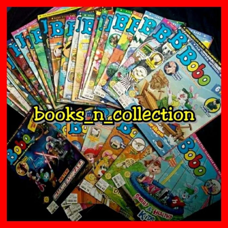 

majalah bobo bekas nomor acak bijian