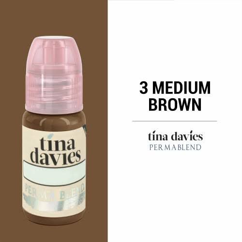 PermaBlend X TINADAVIES MEDIUM BROWN  Alis BEST SELLER USA