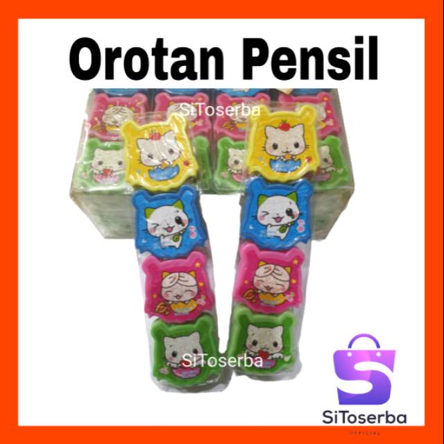 RAUTAN PENSIL ISI 4 - OROTAN PENSIL - RAUTAN PENSIL ANAK MURAH