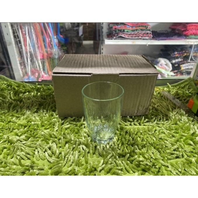 ___] Gelas kaca tabung - Gelas kopi kaca - Gelas teh