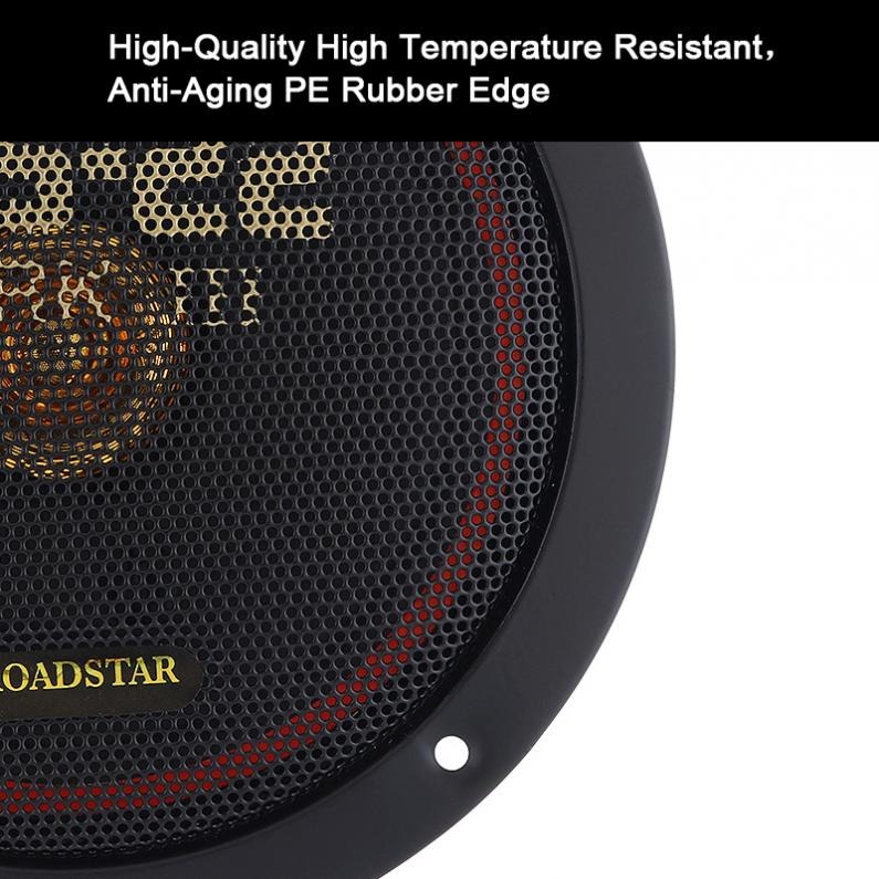 ROADSTAR Speaker Mobil HiFi 6.5 Inch 150W 2 PCS - DRS-22 - Black