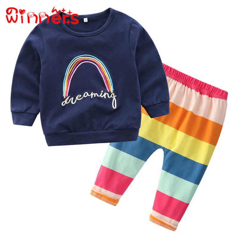 Winners Setelan Kaos  T Shirt Lengan  Panjang  Celana 