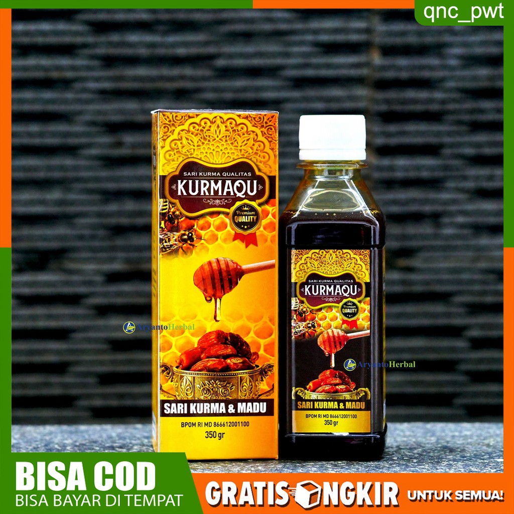 KURMAQU Sari Kurma dan Madu Asli 100% Original Di SOLO Bisa COD - (BPOM RI & HALAL) - BERGARANSI