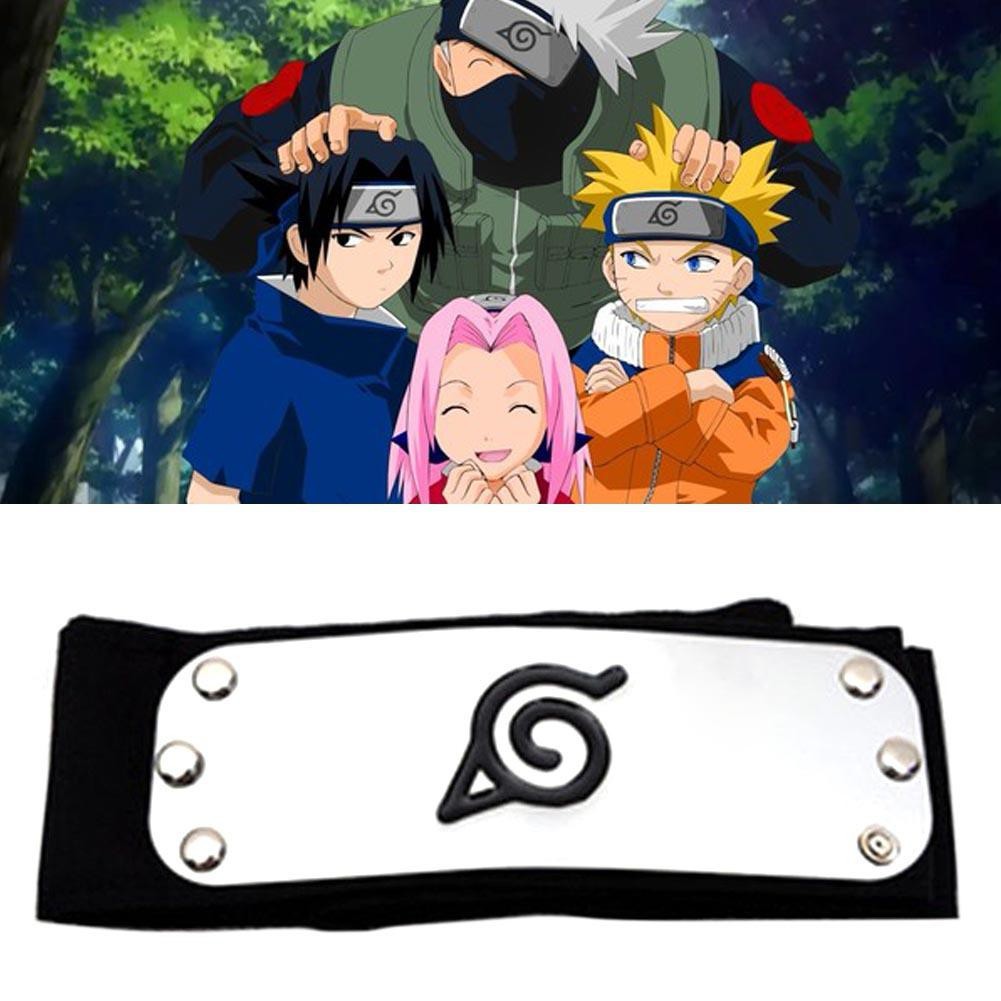 Bayar Di Tempatnaruto Headband Kayu Daun Logo Headwear Anime