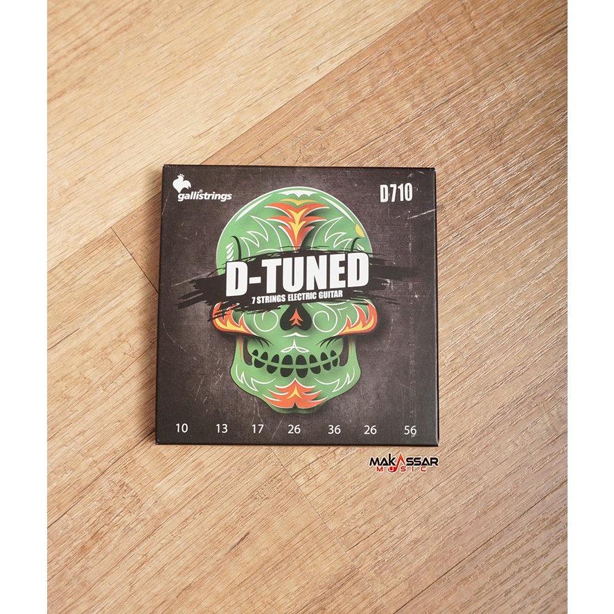 GalliString 10-56 Electric Guitar 7-Strings D-tuned D710