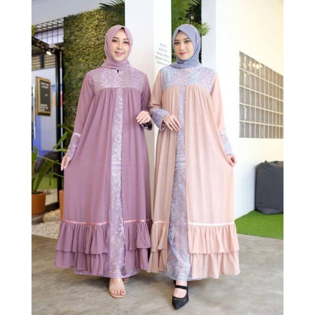 AIKO DRESS//Gamis spider pita//Tanahabang Collection
